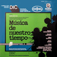 Msica de Nuestro Tiempo album jacket